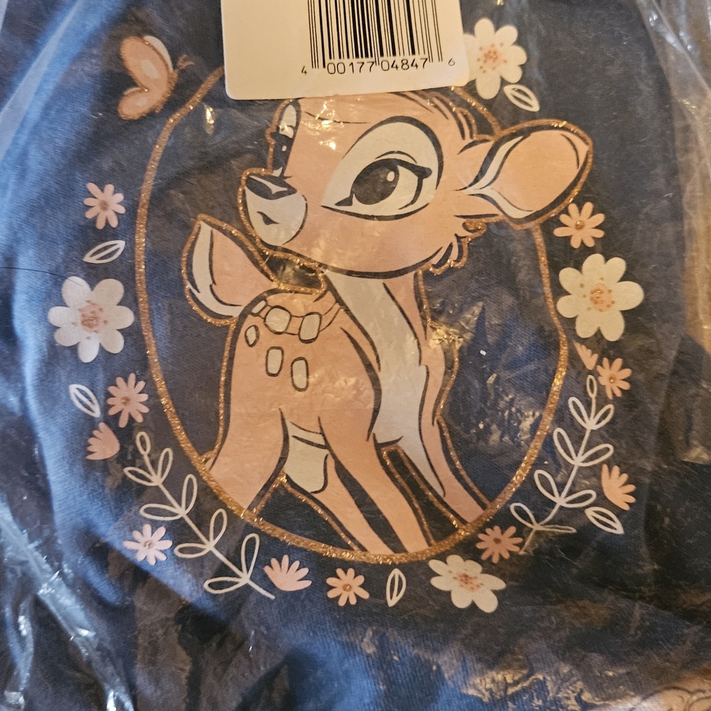Disney Pink and Navy Bambi Floral Baby Set